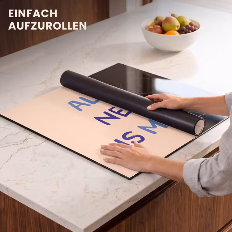 Herdabdeckplatte - Mutter - Text - Herz - Rot — 6