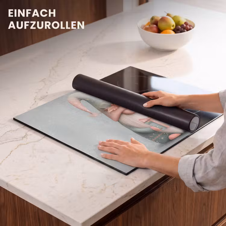 Herdabdeckplatte - Weihnachtszwerg - Geschenk - Grün — 7