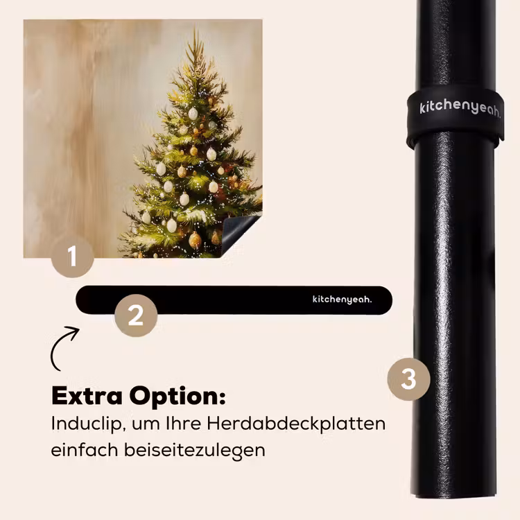 Herdabdeckplatte - Weihnachten - Atmosphäre - Grün — 8