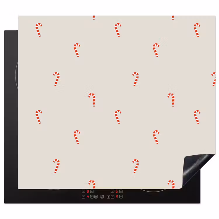 Herdabdeckplatte - Muster - Säurestäbchen - Beige — 1