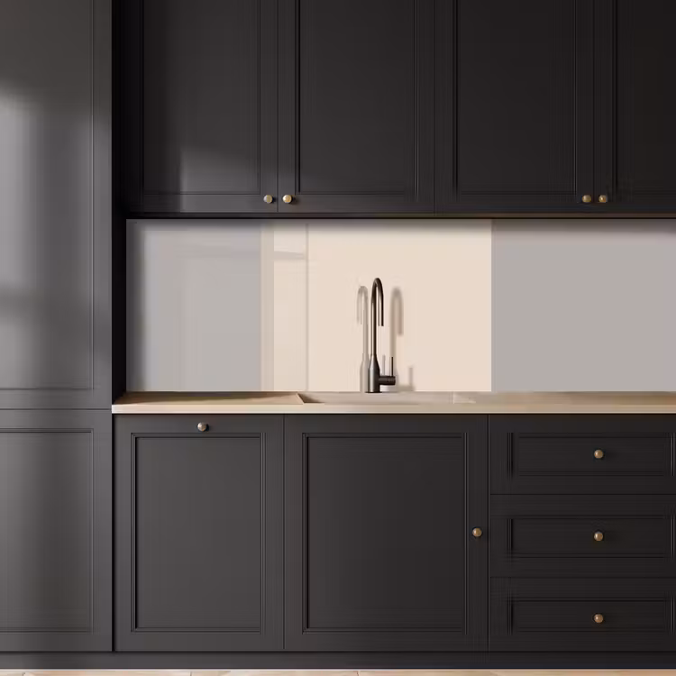 Küchenrückwand - Beige - Unifarben — 5