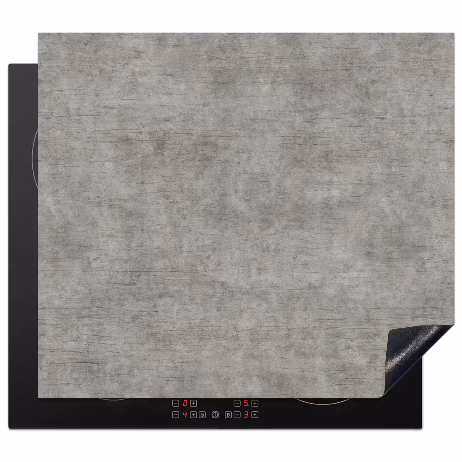 Herdabdeckplatte - Beton - Wand - Muster — 1