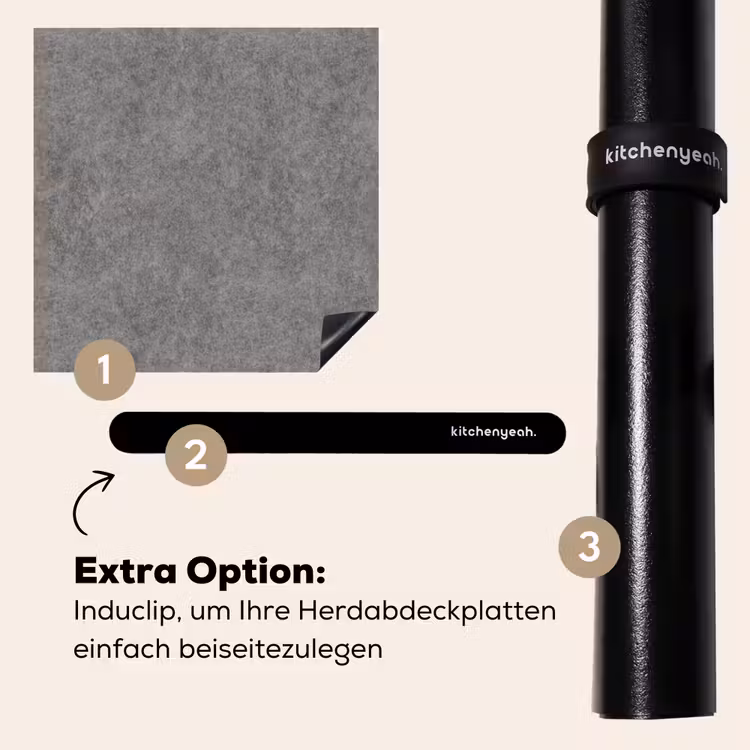 Herdabdeckplatte - Beton - Textur - Muster — 8