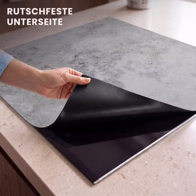 Herdabdeckplatte - Muster - Grau - Alt - Beton — 6