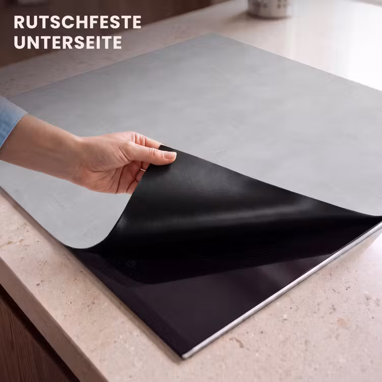 Herdabdeckplatte - Stein - Muster - Beton — 6
