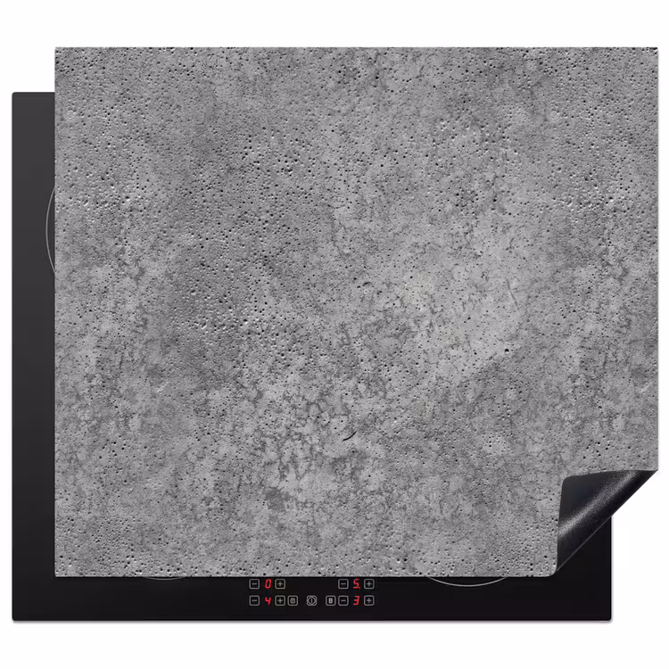 Herdabdeckplatte - Muster - Industriell - Beton — 1