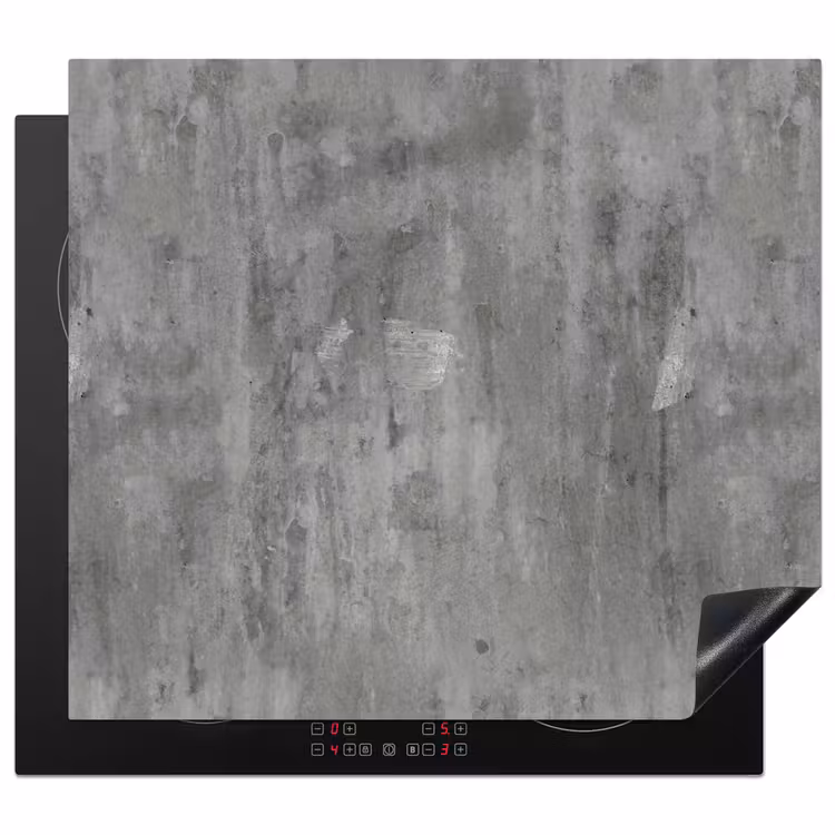 Herdabdeckplatte - Rost - Beton - Muster — 1