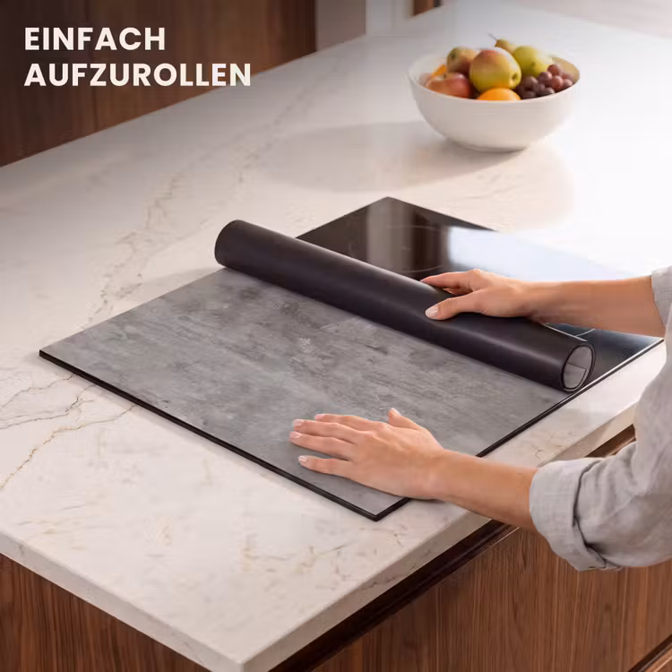 Herdabdeckplatte - Rost - Beton - Muster — 7