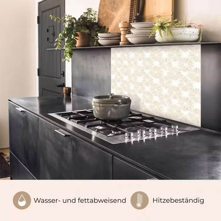 Küchenrückwand - Abstrakt - Motiv - Beige — 4