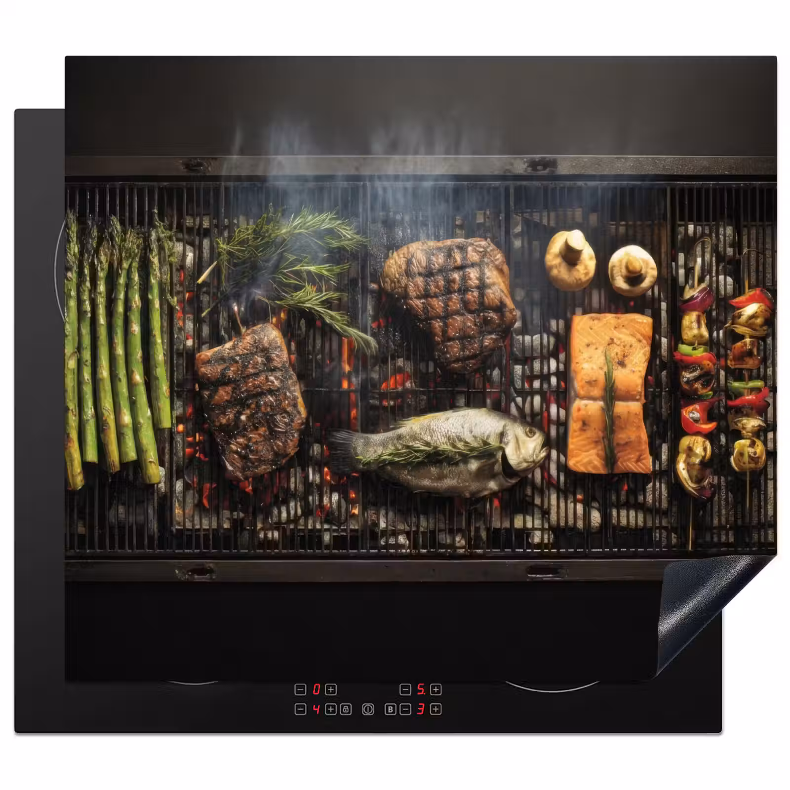 Herdabdeckplatte - Grillen - Grillen - Essen — 1