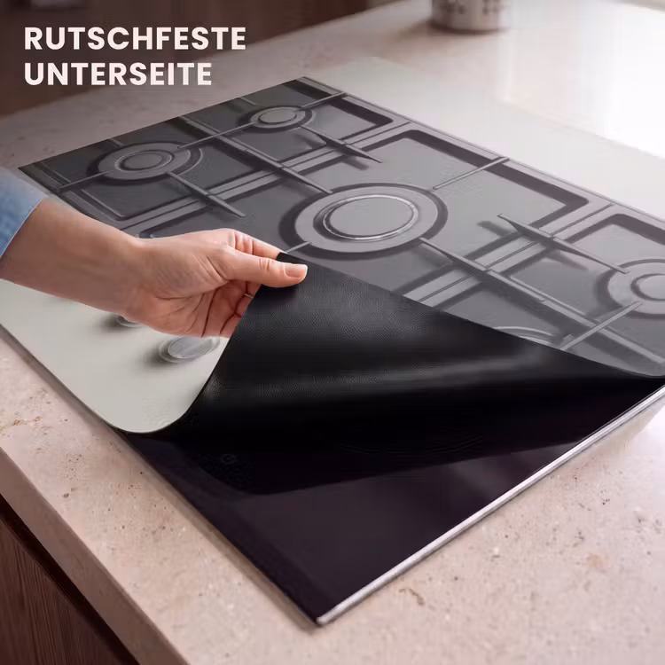 Herdabdeckplatte - Gasherd - Kochen - Beige — 6