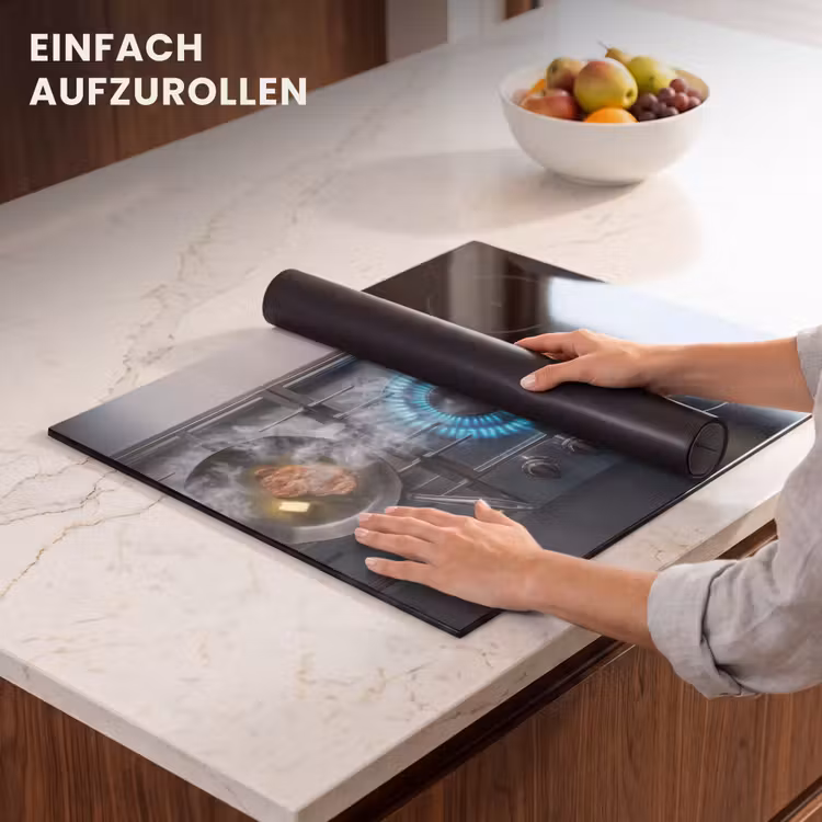Herdabdeckplatte - Gasherd - Kochen - Pfanne — 7
