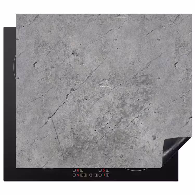 Herdabdeckplatte - Muster - Beton - Alt — 1