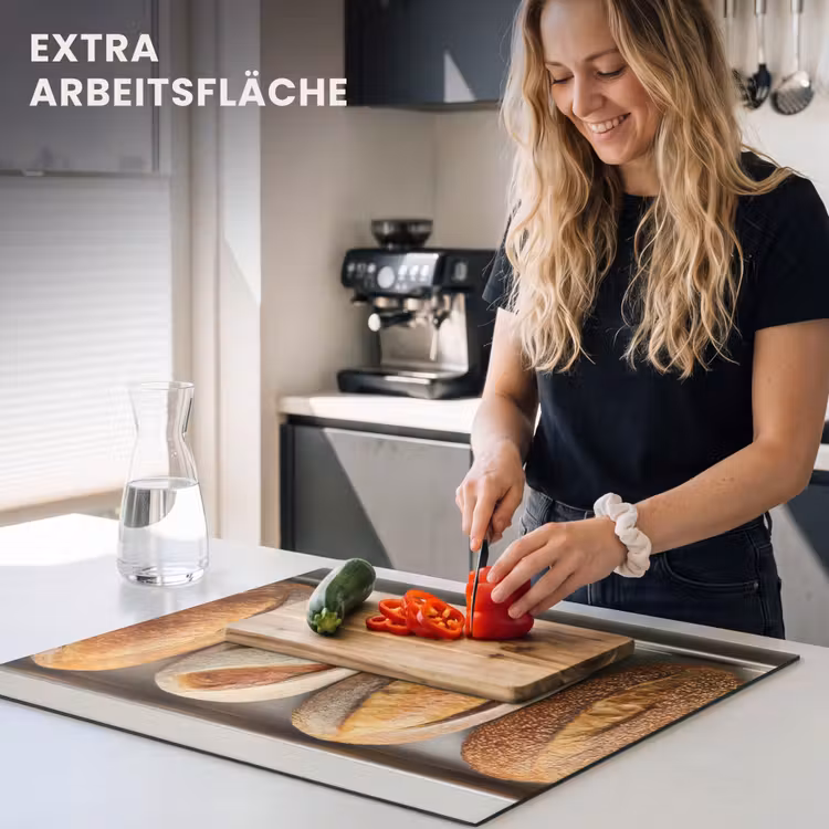 Herdabdeckplatte - Brot - Backen - Backblech — 5