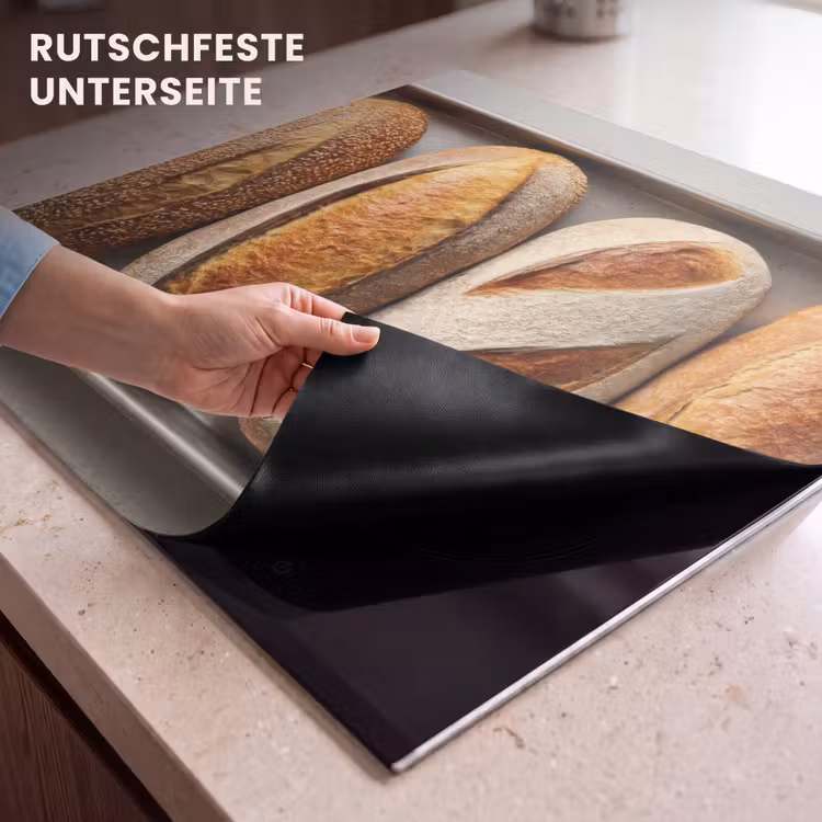Herdabdeckplatte - Brot - Backen - Backblech — 6