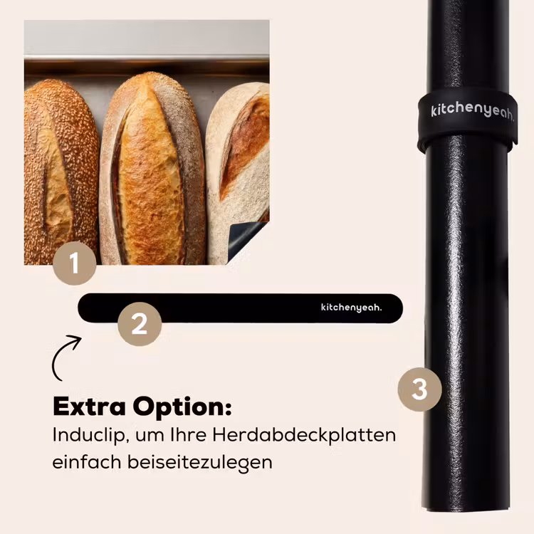 Herdabdeckplatte - Brot - Backen - Backblech — 8