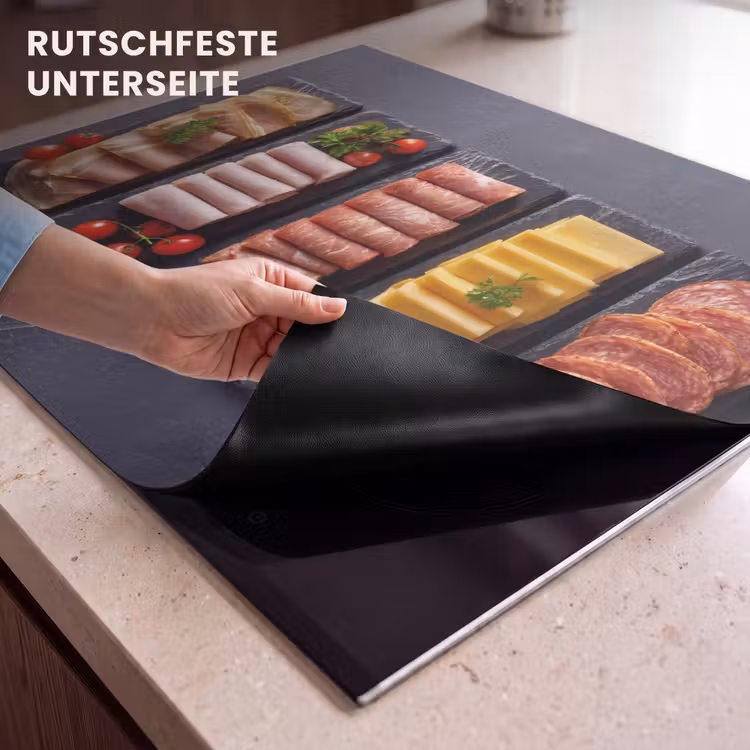 Herdabdeckplatte - Fleisch - Käse - Buffet — 6