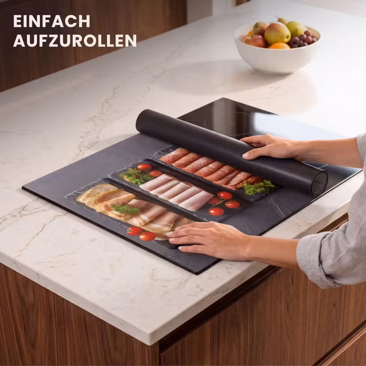 Herdabdeckplatte - Fleisch - Käse - Buffet — 7