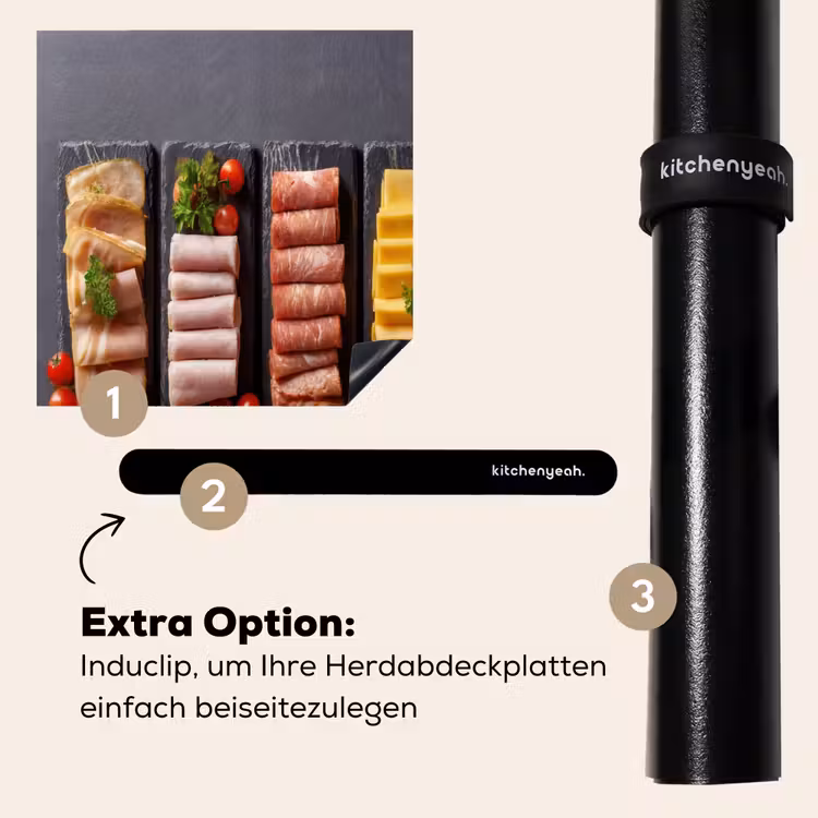 Herdabdeckplatte - Fleisch - Käse - Buffet — 8