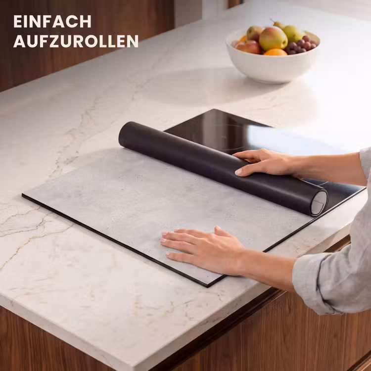 Herdabdeckplatte - Grau - Konkret - Neutral — 7