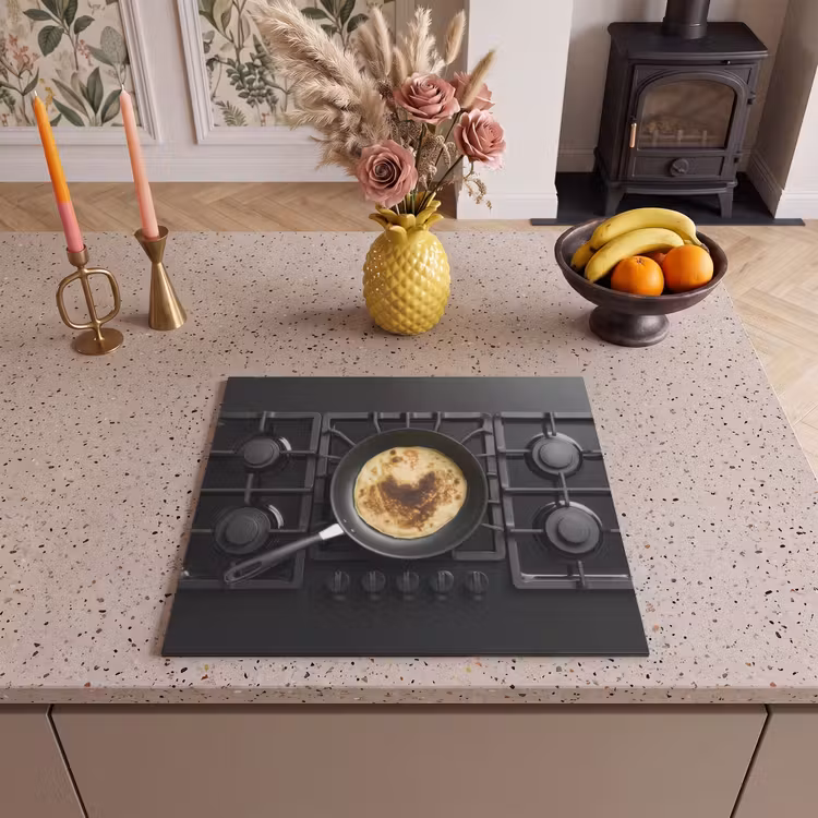 Herdabdeckplatte - Herd - Kochen - Pfannkuchen — 3