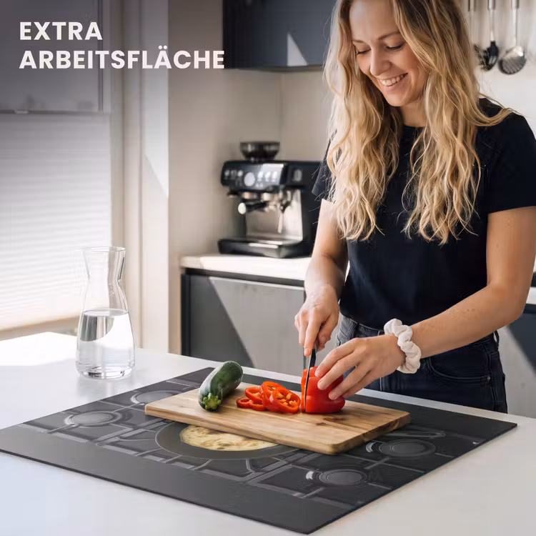 Herdabdeckplatte - Herd - Kochen - Pfannkuchen — 5
