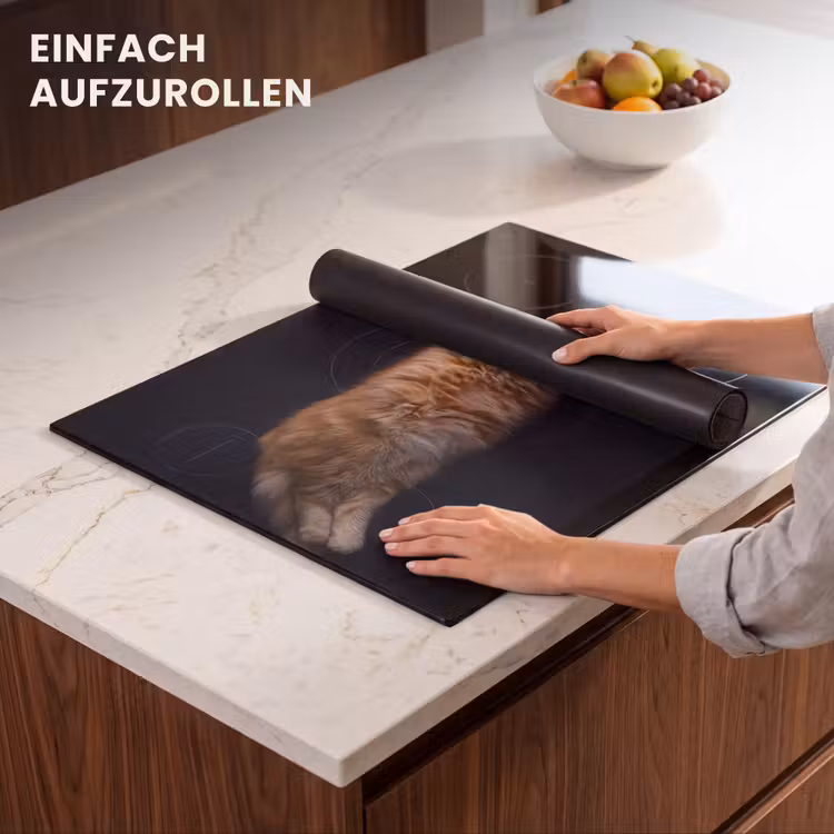 Herdabdeckplatte - Induktion - Katze - Entspannen — 7