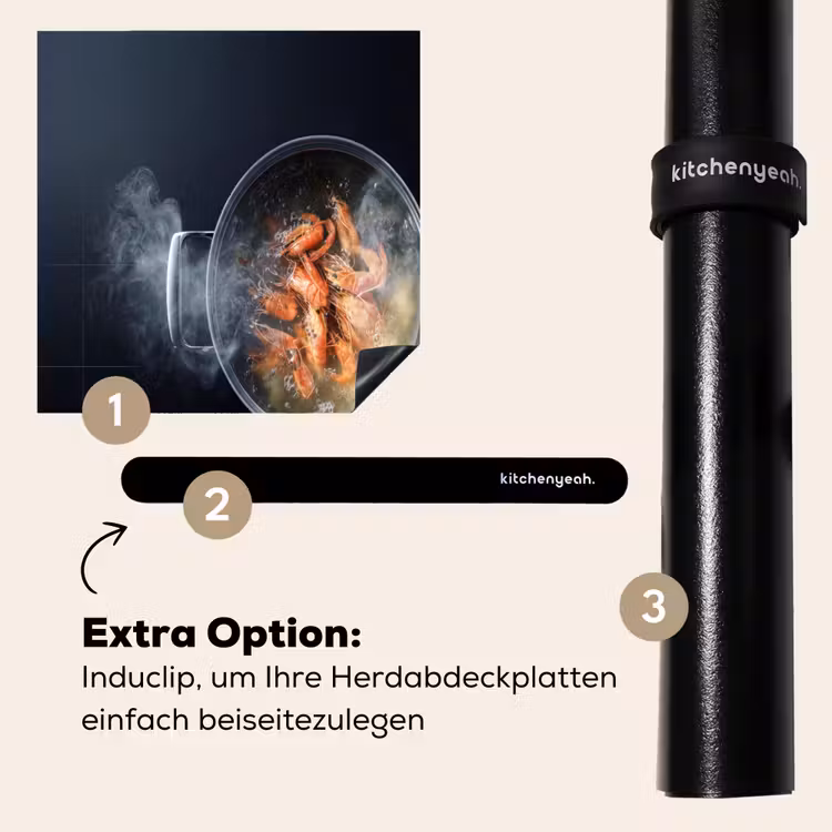 Herdabdeckplatte - Kochen - Garnele - Pfanne — 8