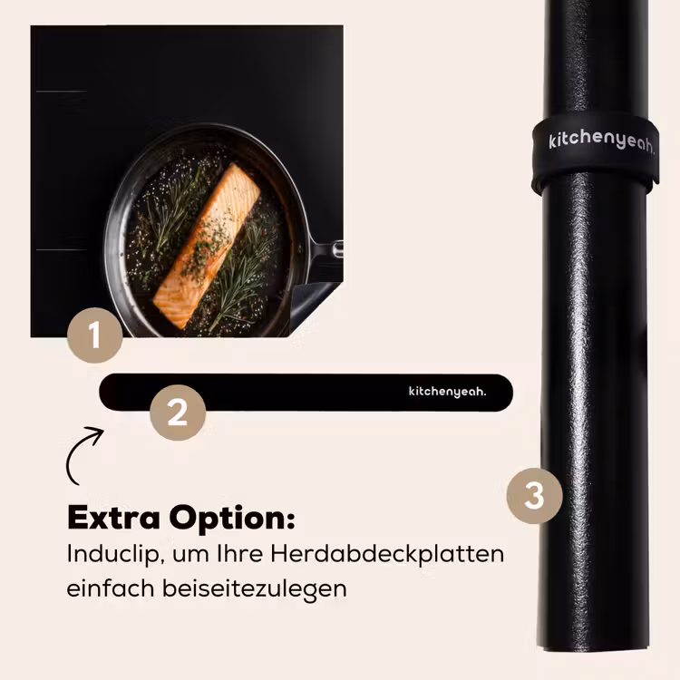 Herdabdeckplatte - Lachs - Herd - Kochen — 8