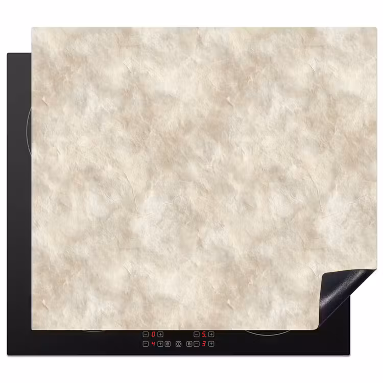 Herdabdeckplatte - Beige - Reliefstruktur - Naturstein — 1