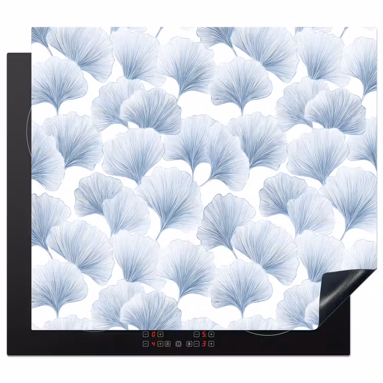 Herdabdeckplatte - Ventilator - Modern - Blau — 1