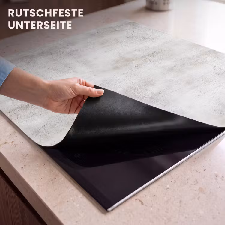 Herdabdeckplatte - Grau - Beton - Verwittert — 6