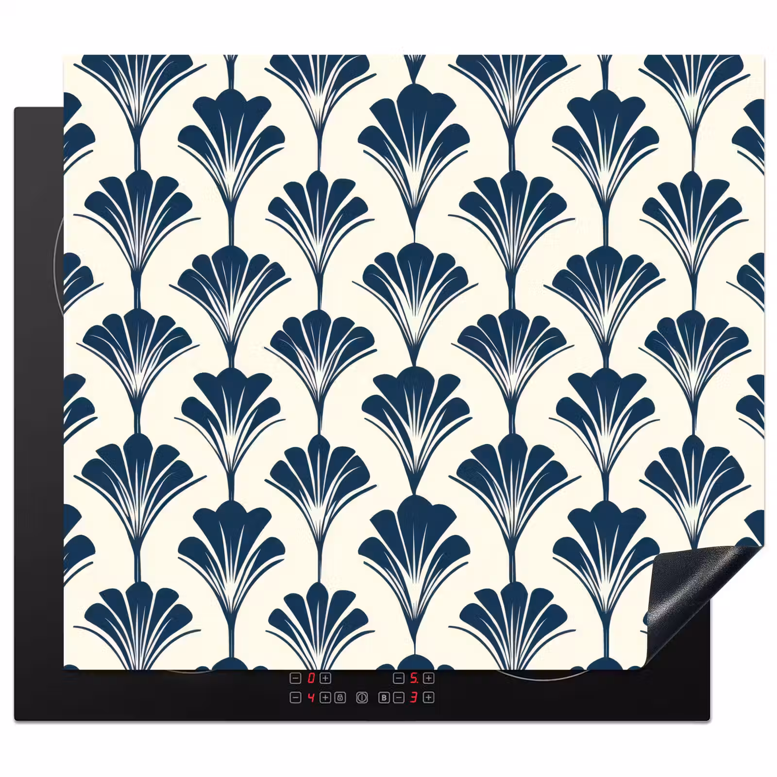 Herdabdeckplatte - Klassisch - Motiv - Blau — 1