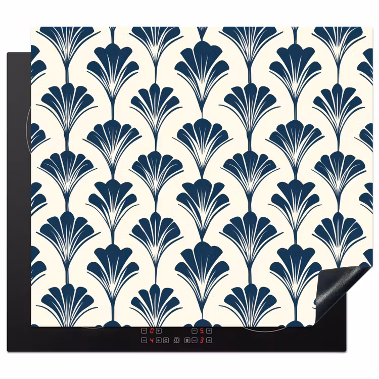 Herdabdeckplatte - Klassisch - Motiv - Blau — 1