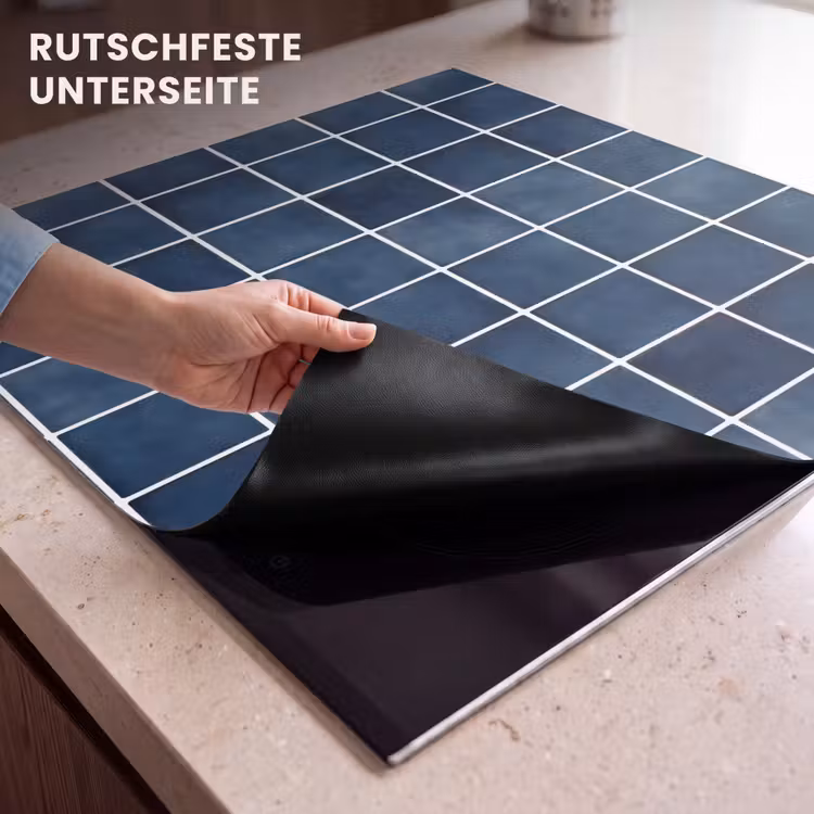 Herdabdeckplatte - Fliese - Modern - Blau — 6