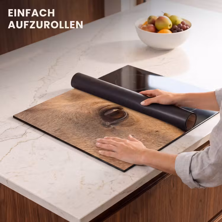 Herdabdeckplatte - Pferd - Auge - Braun — 7