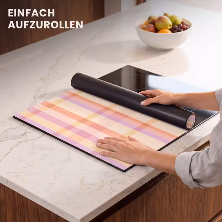 Herdabdeckplatte - Pastell - ohne Muster - Geometrisch — 7