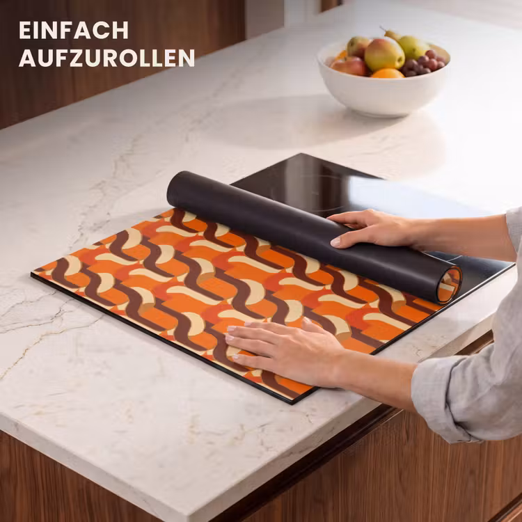 Herdabdeckplatte - Retro - Modern - Farbenfroh — 7