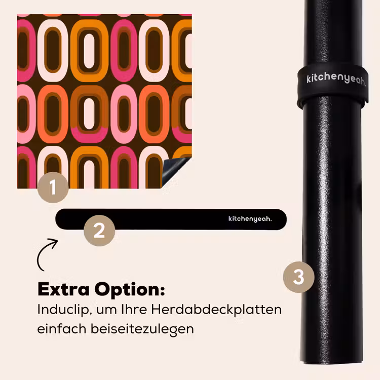 Herdabdeckplatte - Modern - Retro - Farbenfroh — 8