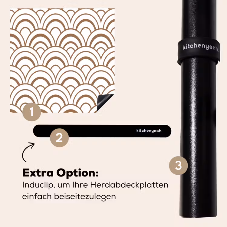 Herdabdeckplatte - Klassisch - Motiv - Terrakotta — 8