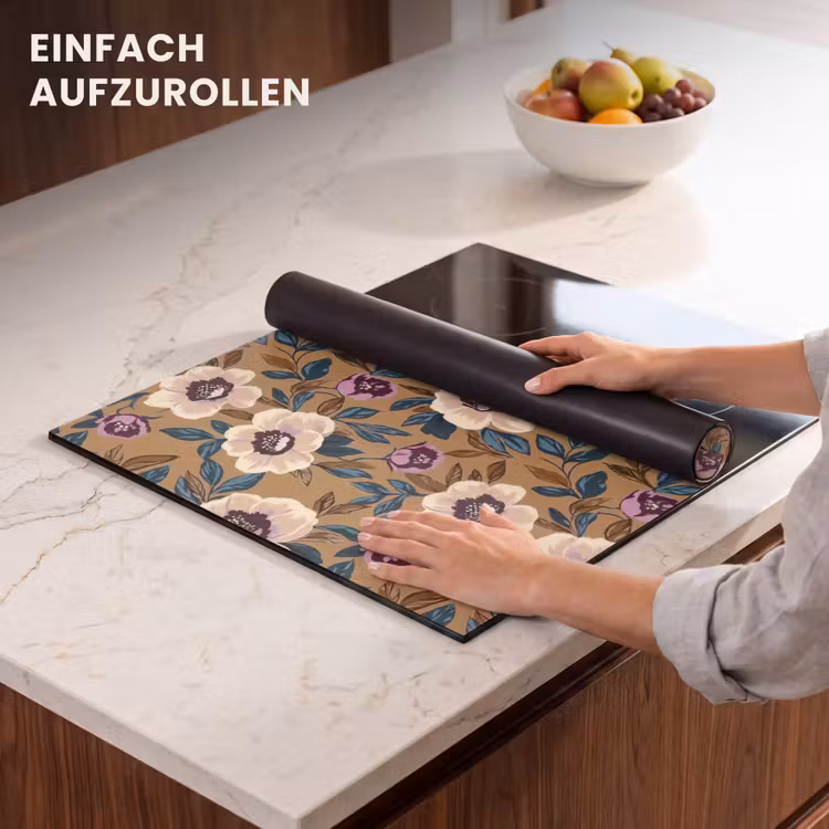 Herdabdeckplatte - Floral - Stilleben - Farbenfroh — 7