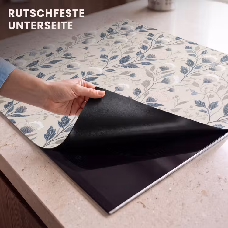 Herdabdeckplatte - Klassisch - Botanisch - Farbenfroh — 6