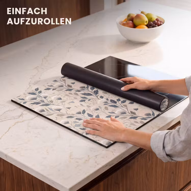 Herdabdeckplatte - Klassisch - Botanisch - Farbenfroh — 7