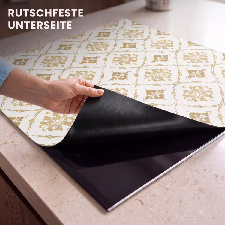 Herdabdeckplatte - Ornament - Klassisch - Gold — 6