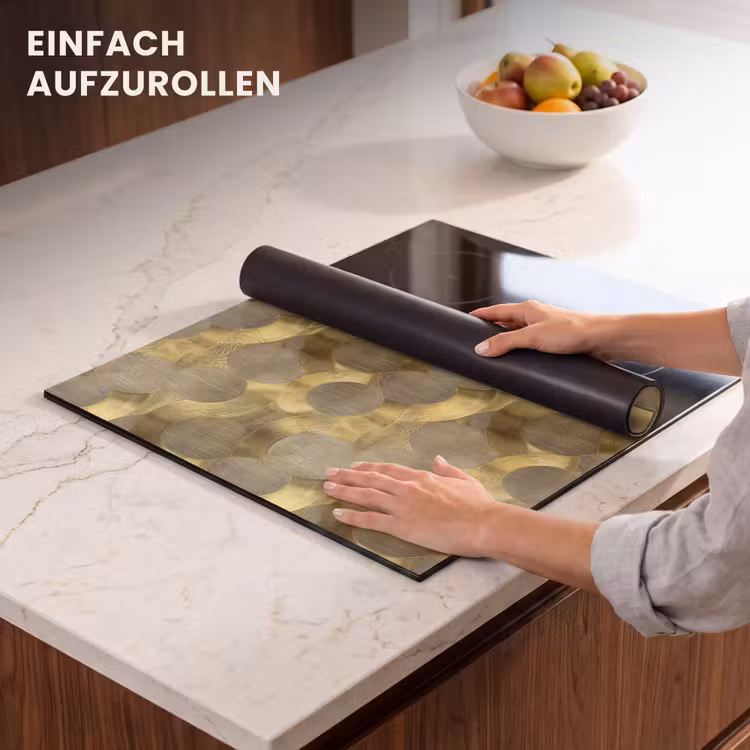 Herdabdeckplatte - Modern - Geometrisch - Gold — 7