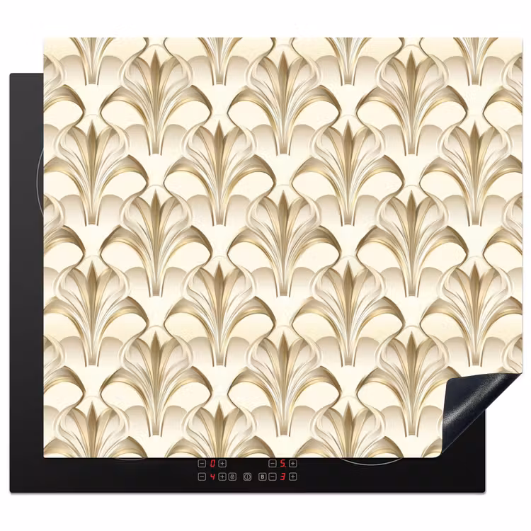 Herdabdeckplatte - Ornament - Barock - Gold — 1