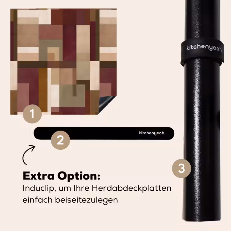 Herdabdeckplatte - Modern - Geometrisch - Farbenfroh — 8