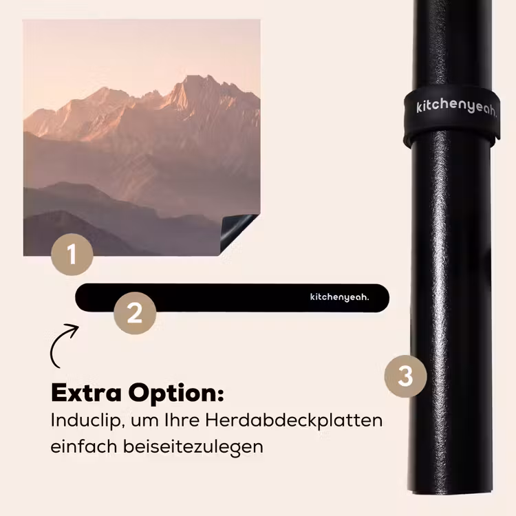 Herdabdeckplatte - Panorama - Landschaft - Berge — 8