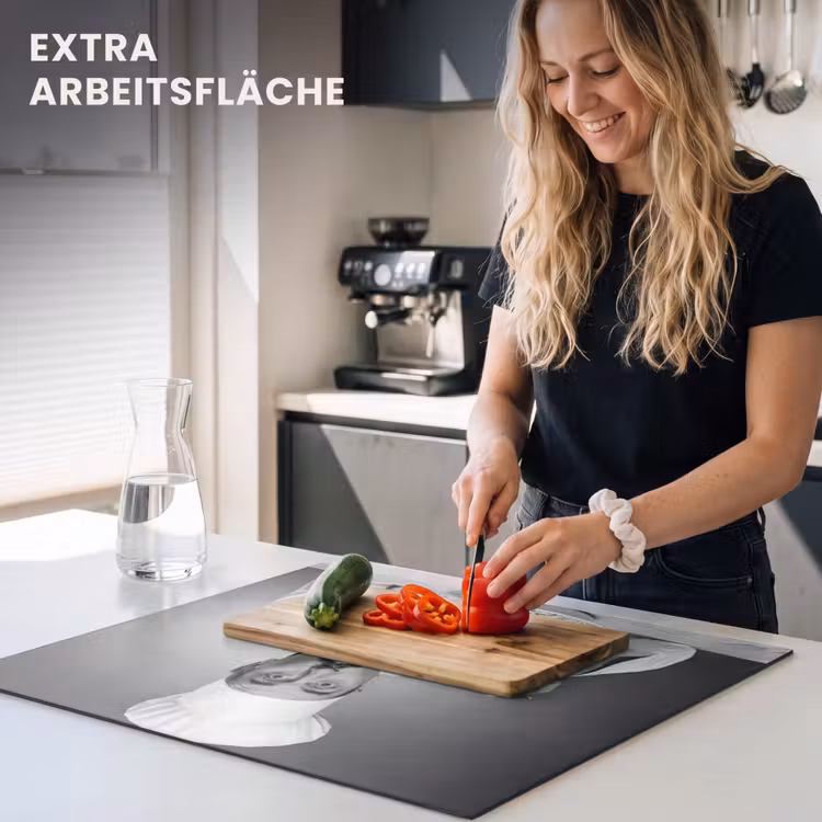 Herdabdeckplatte - Koch - Spaghetti - Nudeln — 5