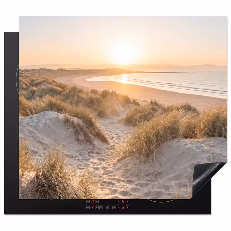 Herdabdeckplatte - Dünen - Strand - Meer — 1